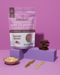 Chocolate Oat Clusters with Probiotics
