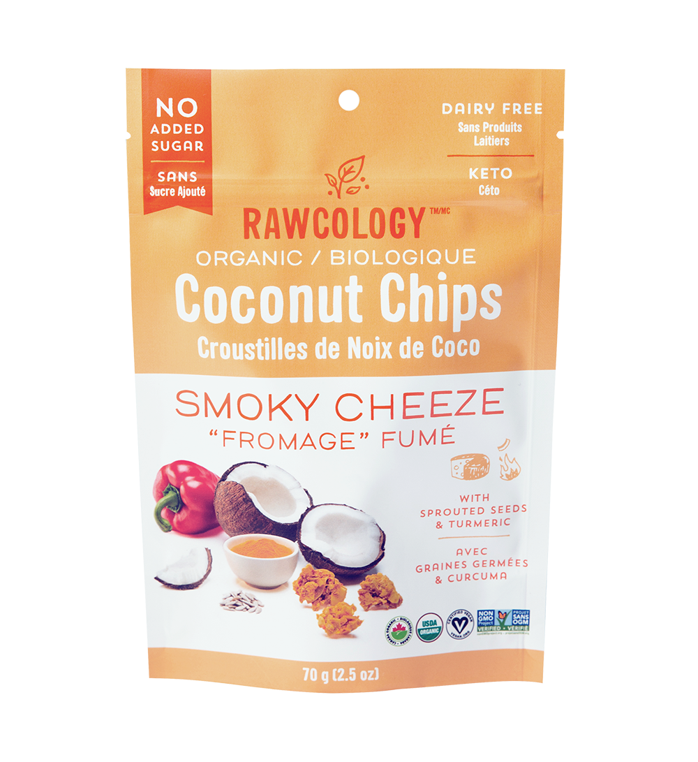 Smoky Cheeze Superfood Coconut Chips